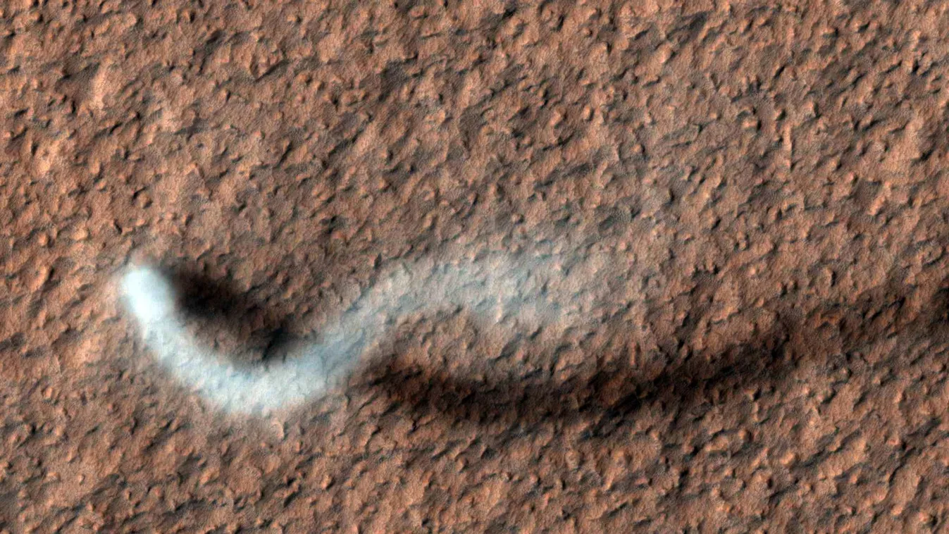Felvétel egy marsi porördögről 