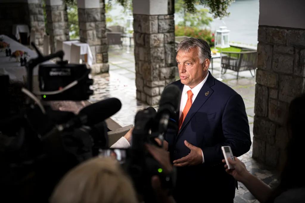 Orbán Viktor a 15. Bledi Stratégiai Fórum nemzetközi konferencián 