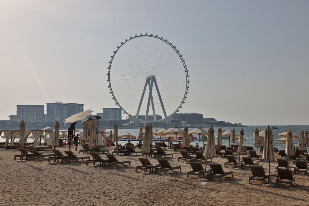 A dubaji óriáskerék, megnyílt, megnyitó, Ain Dubai, 2021 