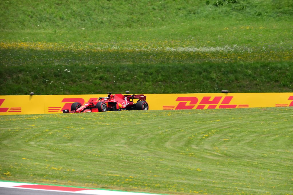 Forma-1, Charles Leclerc, Ferrari, Stájer Nagydíj 2021, péntek 