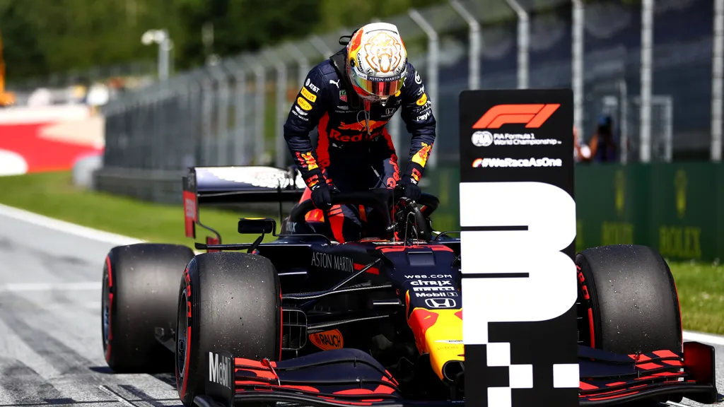 Forma-1, Osztrák Nagydíj, időmérő, Max Verstappen, Red Bull 