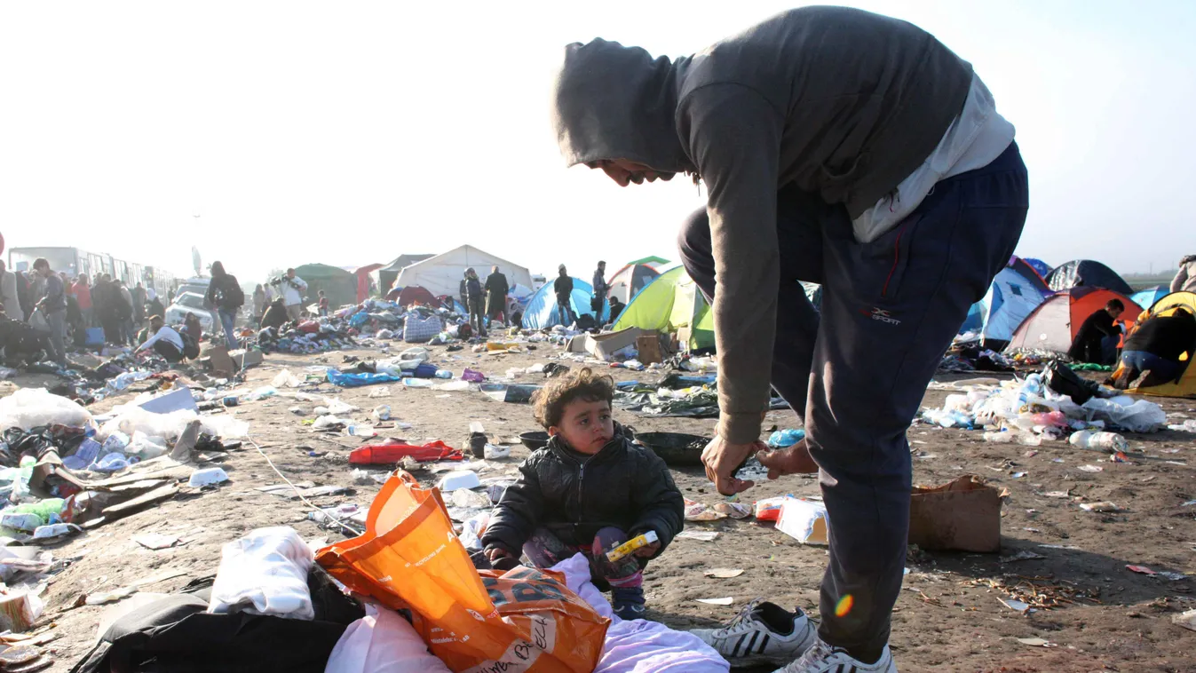 Menekültek, Röszke, gyűjtőpont, migráns, menekült, facebook 