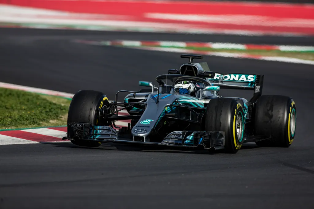 A Forma-1 előszezoni tesztje Barcelonában - 8. nap, Valtteri Bottas, Mercedes-AMG Petronas 