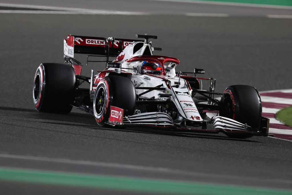 Forma-1, Kimi Räikkönen, Alfa Romeo, Katari Nagydíj 2021, szombat 