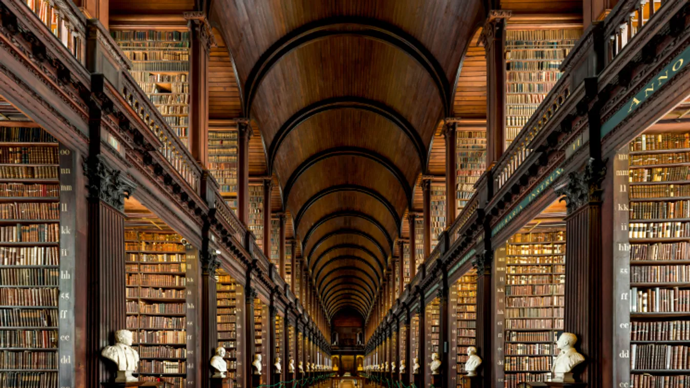 Ámulatba ejtő könyvtárak a világból
Trinity Egyetemi Könyvtár - Dublin 