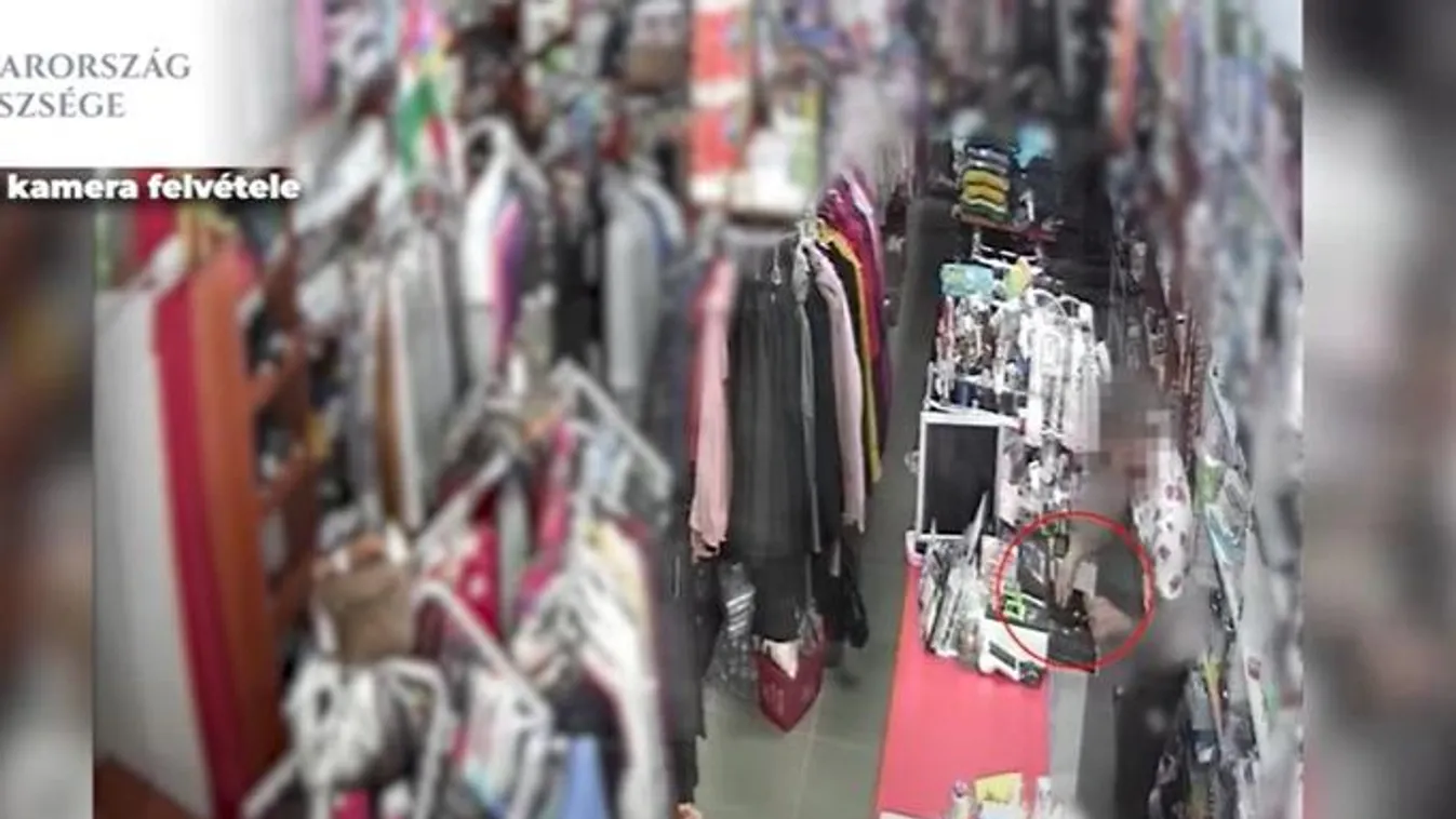 Pénzt és telefont lopott a férfi egy ruhaüzletből, Magyarország Ügyészsége 