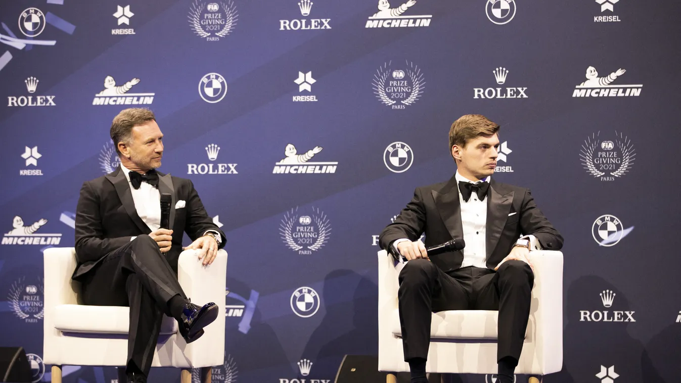 Forma-1, Max Verstappen, Red Bull, FIA díjátadó, Christian Horner 