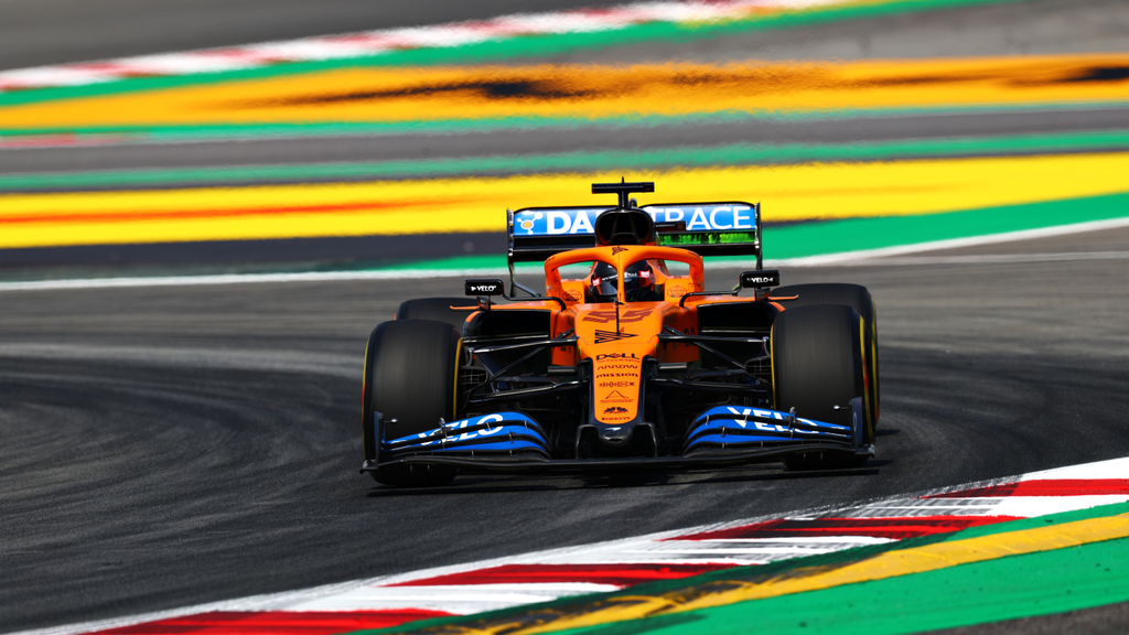 Forma-1, Carlos Sainz, McLaren, Spanyol Nagydíj 2020, péntek 