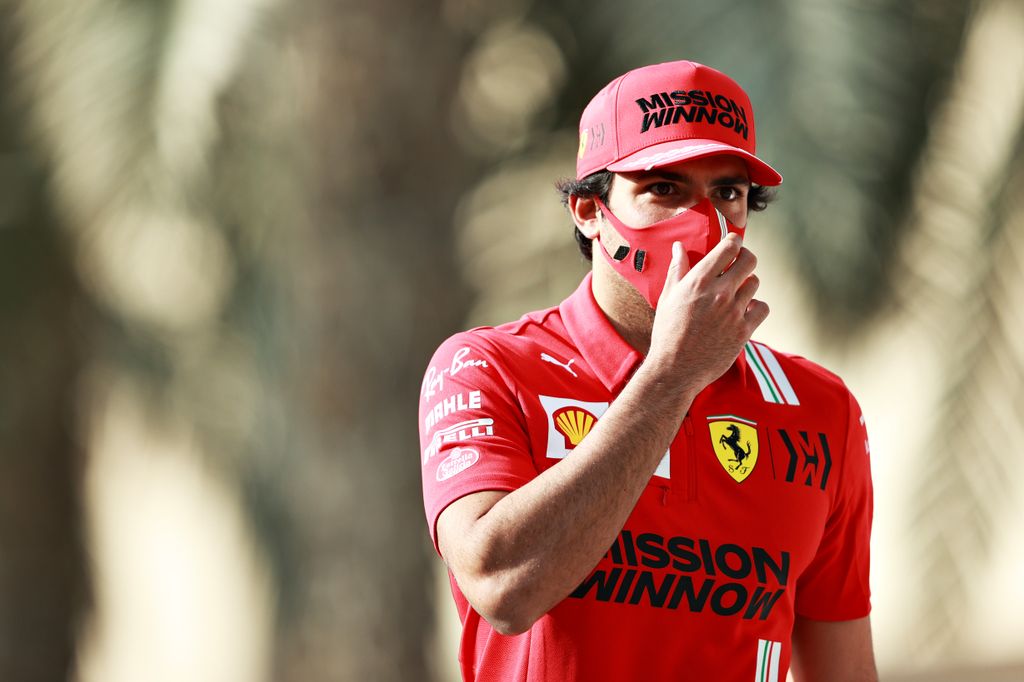 Forma-1, Carlos Sainz, Scuderia Ferrari, Bahrein teszt 1. nap 