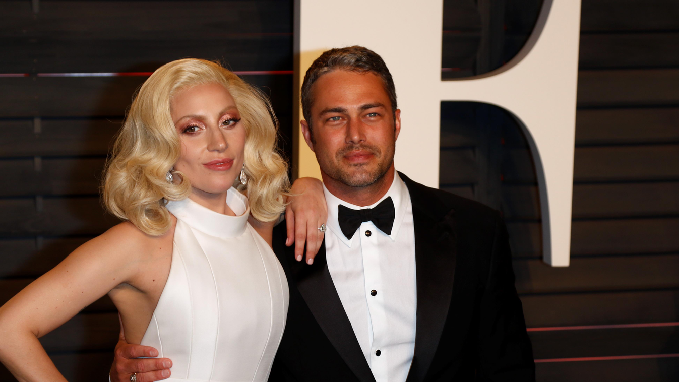 Lady Gaga, Taylor Kinney, Vanity Fair Oscar-parti 2016 