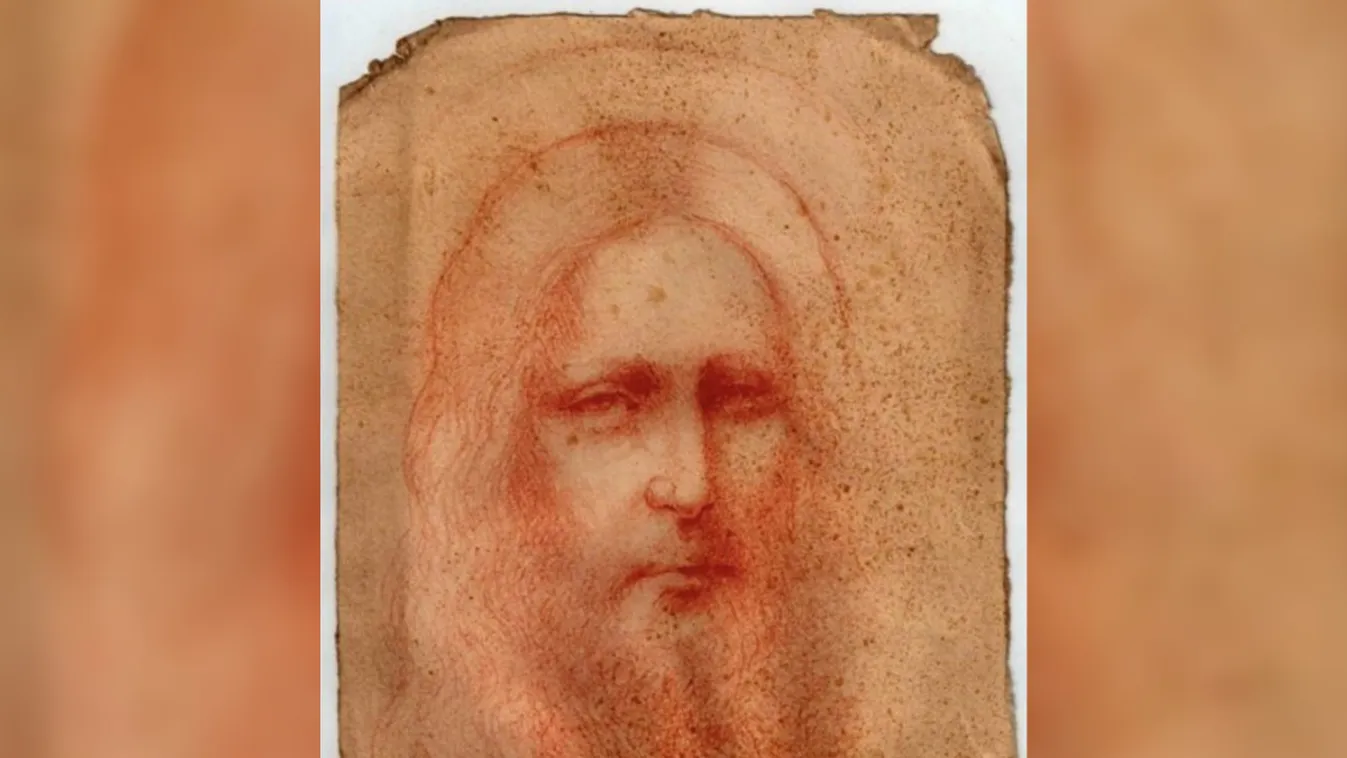 Leonardo da Vinci, Jézus, rajz 