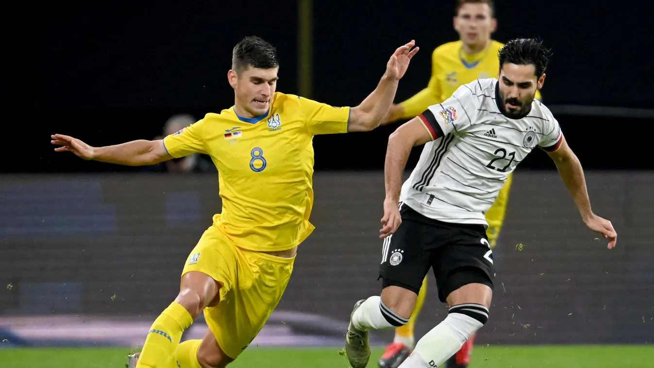 Germany - Ukraine Sports soccer Nations League A National Team International Games Horizontal 