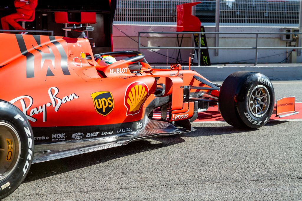 Forma-1, Barcelona, teszt, Sebastian Vettel, Scuderia Ferrari 
