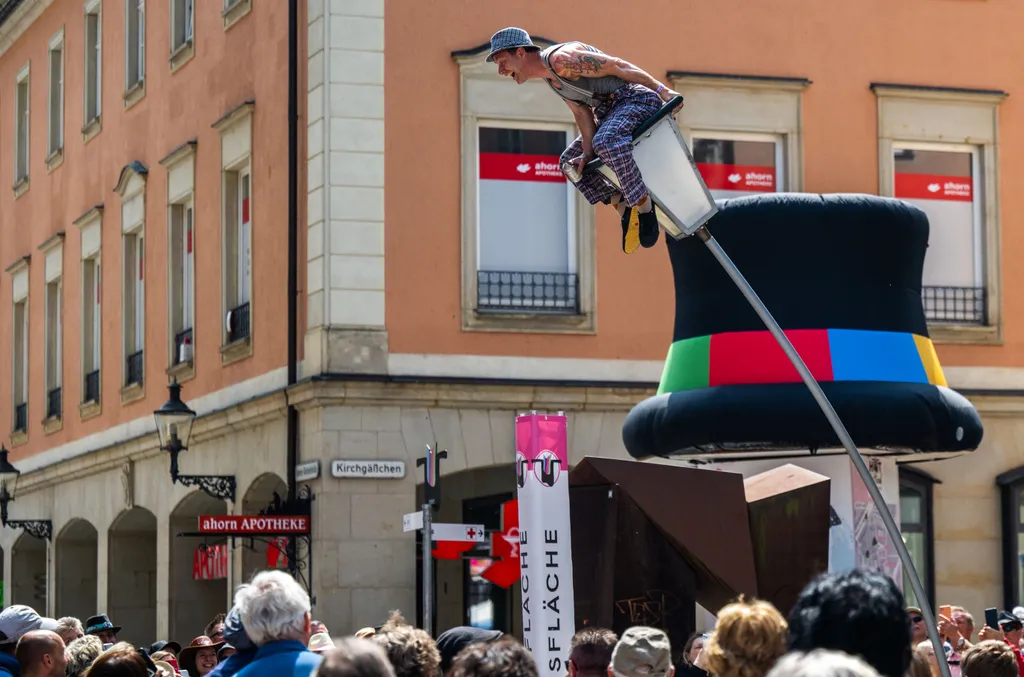 hatodik, kalapfesztivál, Németország, Chemnitz, 2023. 05. 20. 