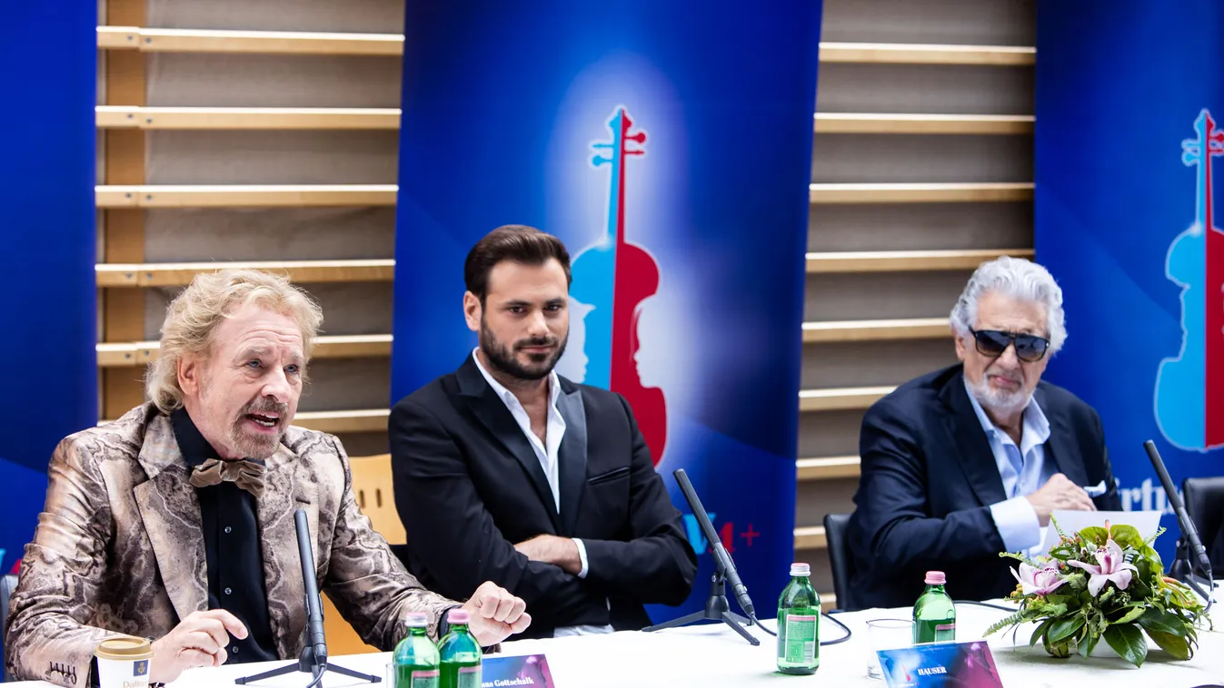 Thomas Gottschalk, Stjepan Hauser csellista, Plácido Domingo 