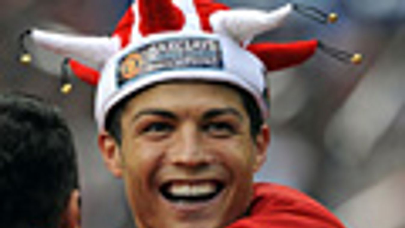 Cristiano Ronaldo Manchester United játékos korában 2009 05.16-án