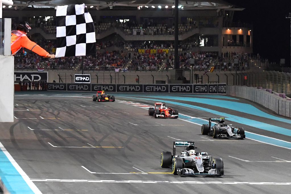 Forma-1, Lewis Hamilton, Nico Rosberg, Mercedes, Abu-dzabi Nagydíj 