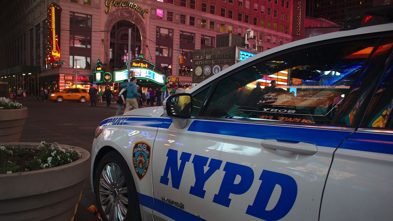 new york nypd usa rendőrség rendőrautó 