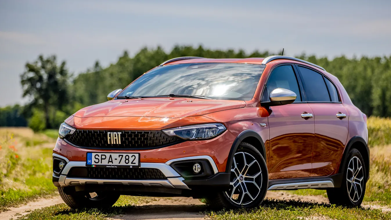 autó, fiat tipo cross, fiat, tipo, teszt, gépjármű, vezetés, bemutató, próba, 2021 