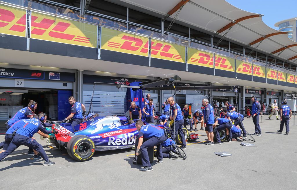 Előkészületek a 2018-as Azeri Nagydíjra, Scuderia Toro Rosso 