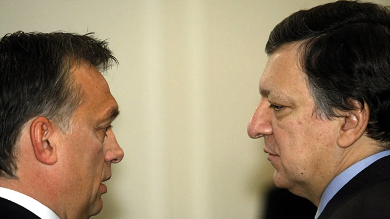 Orbán Viktor és José Manuel Barroso, csúszhat az IMF-tárgyalás