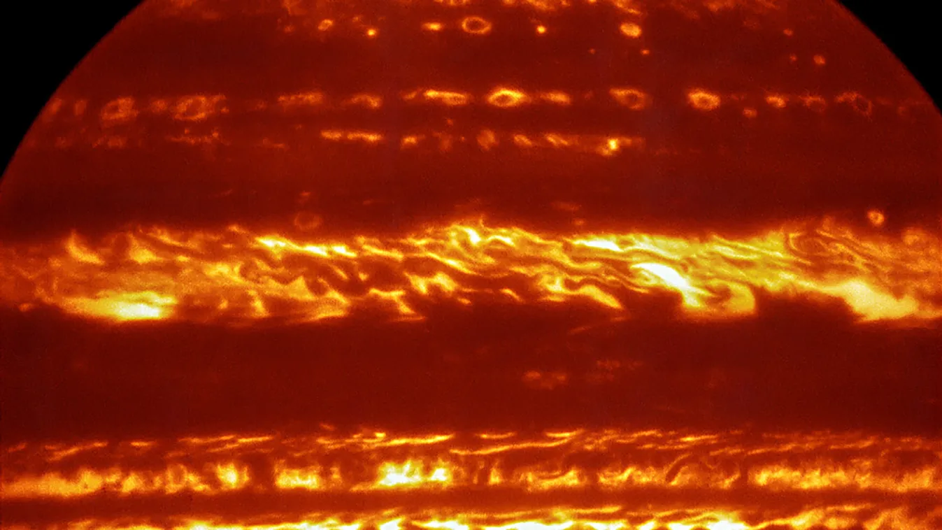 Jupiter, infravörös 