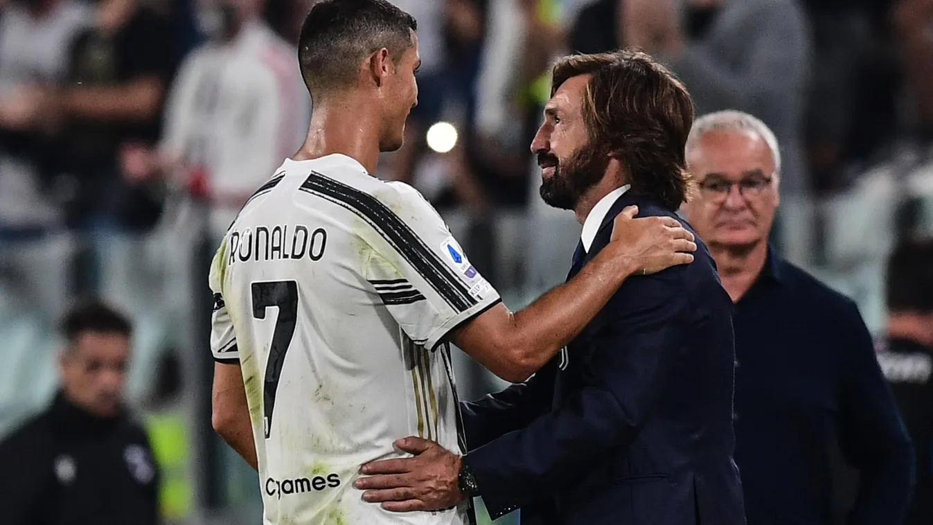 Andrea Pirlo Cristiano Ronaldo Juventus 