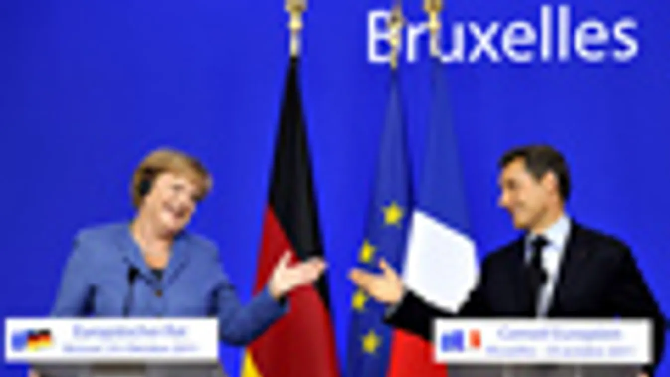 euróválság, európai pénzügyi krízis, Angela Merkel német kancellár, Nicolas Sarkozy francia elnök