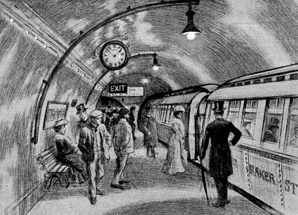 London Underground metró 