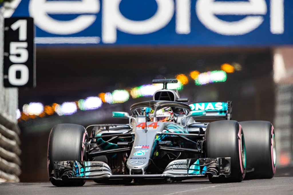 A Forma-1-es Monacói Nagydíj szombati napja, Lewis Hamilton, Mercedes 