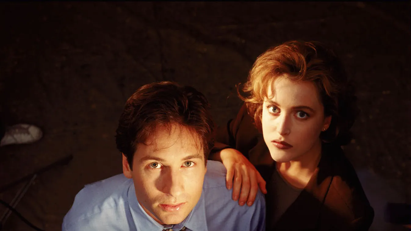X-akták David Duchovny Gillian Anderson Mulder és Scully 