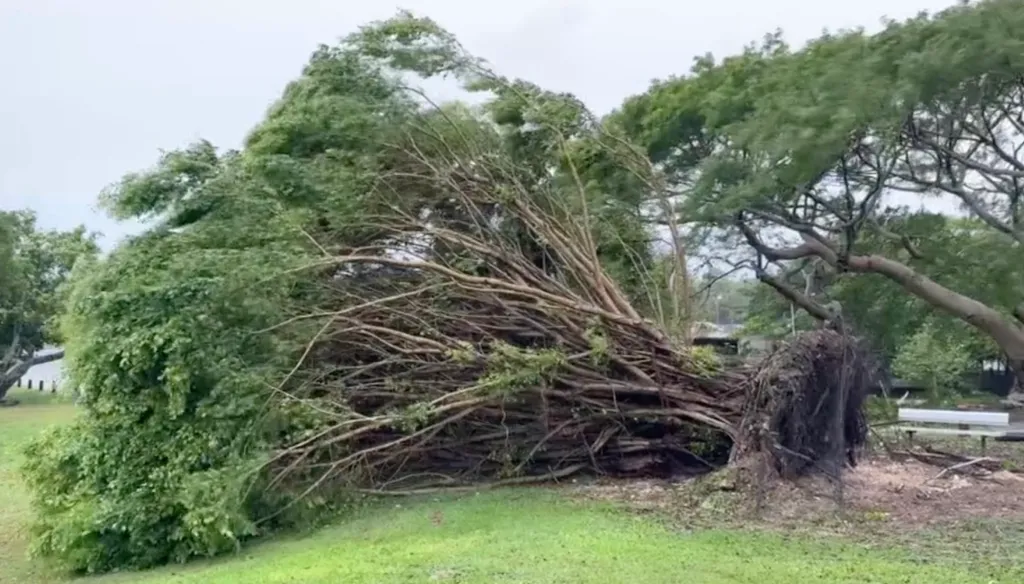 tájfun Tumon öböl Egyesült Államok Guam  Le typhon Mawar fonce sur l'île américaine de Guam dans le Pacifique Horizontal 