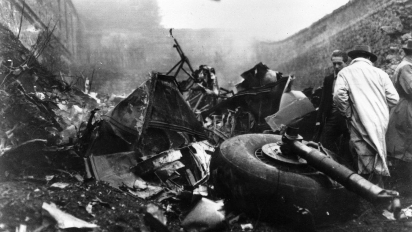légikatasztrófa képek 1958 manchaster united ac torino 
