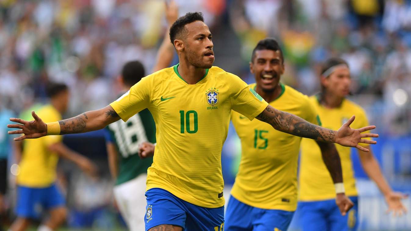 Neymar, Brazília, Mexikó, foci, vb 
