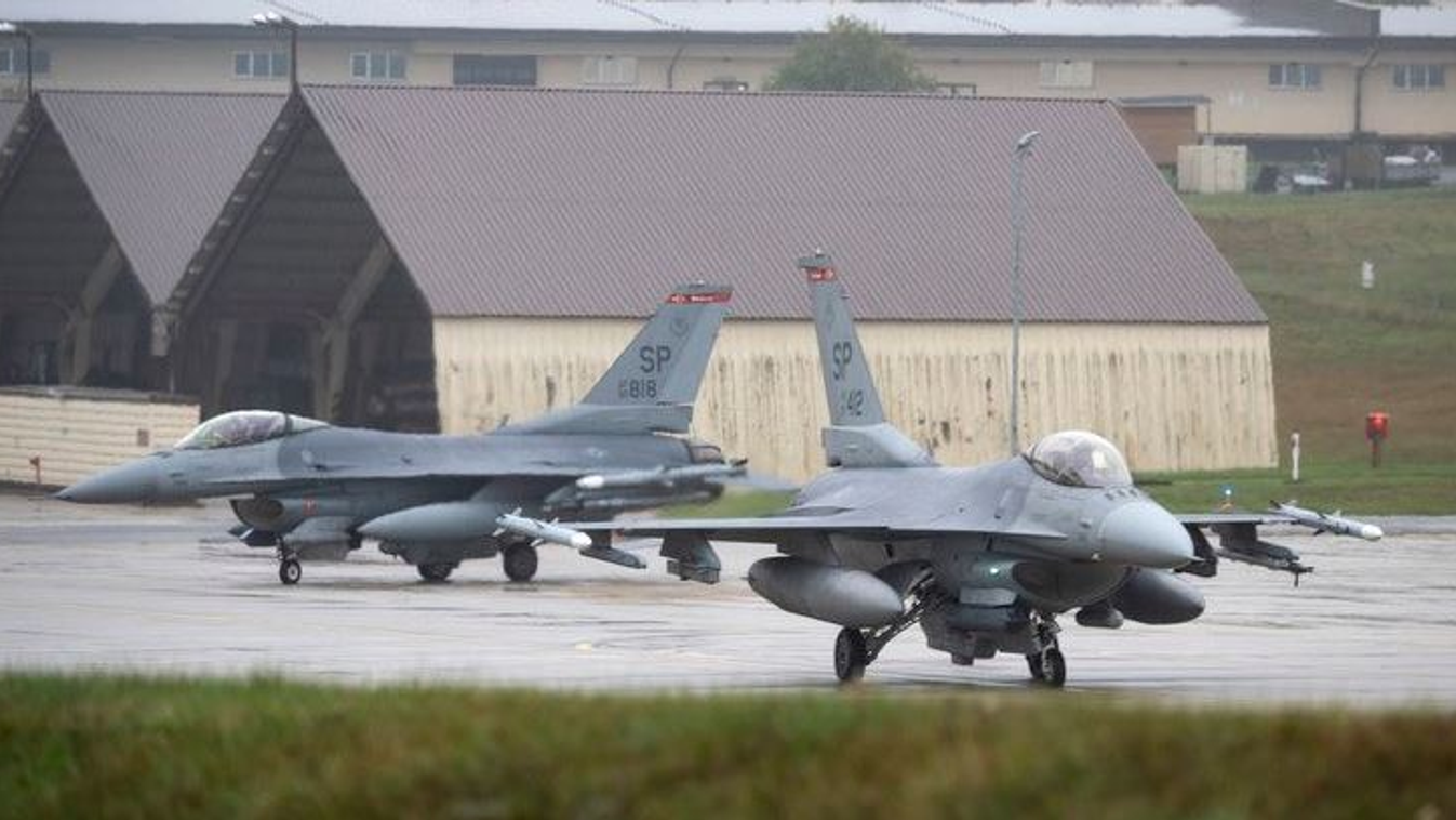 F-16-os, harci repülőgép, vadászrepülő, Németország 