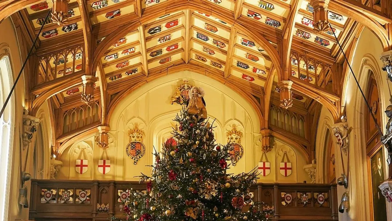 karácsonyfa, brit királyi család, Windsor 