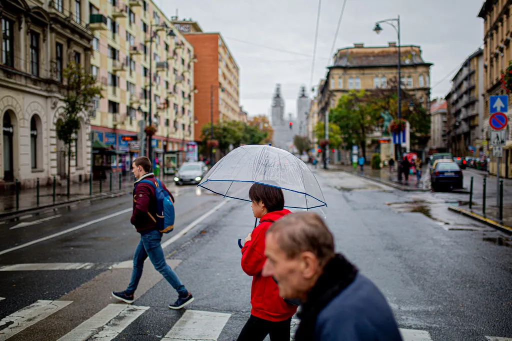 eső Budapesten 2019.11.04. 