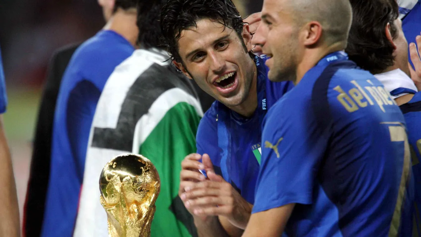 GERMANY GROSSO CELEBRATION CELEBRACION ITALY GERMANY FRANCE SOCCER ALEMANIA BERLIN COPA DEL MUNDO 2006 WORLD CUP 2006 ITALIA FRANCIA FABIO GROSSO HORIZONTAL 