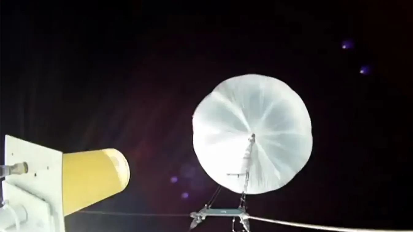 Felfújható repülő csészealjat teszteltek, 55 km magasságban próbálta ki a NASA 
