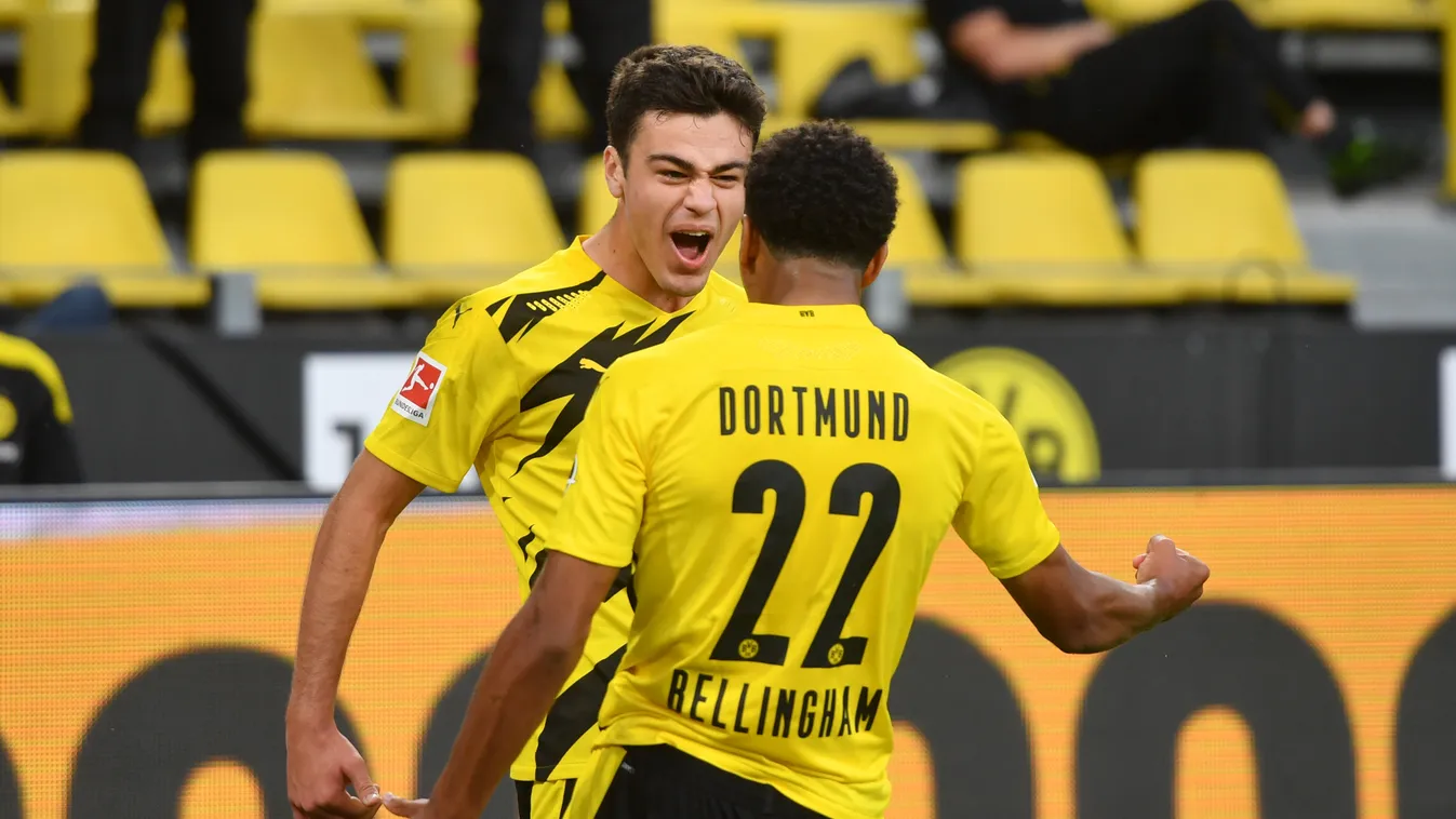 Borussia Dortmund Giovanni Reyna Jude Bellingham 