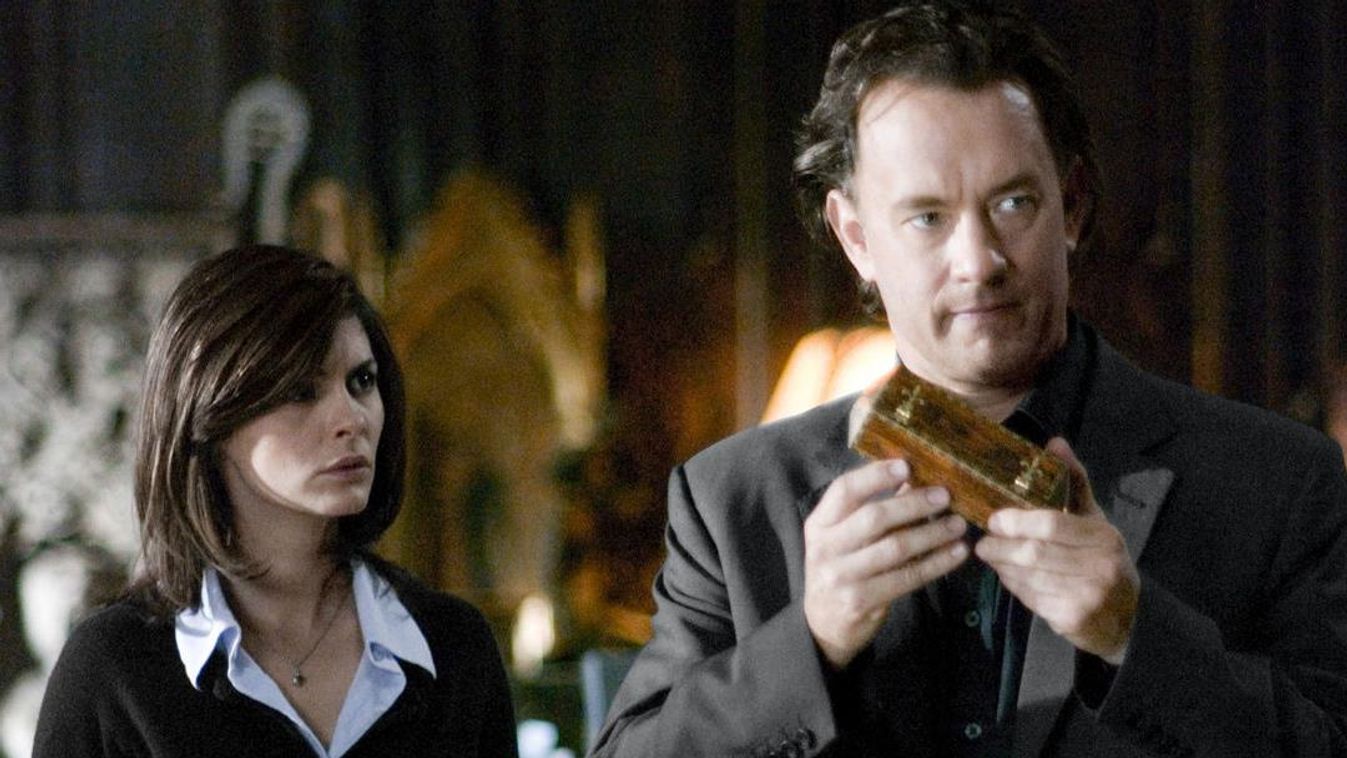 Audrey Tautou és Tom Hanks Da Vinci-kód filmváltozatában 