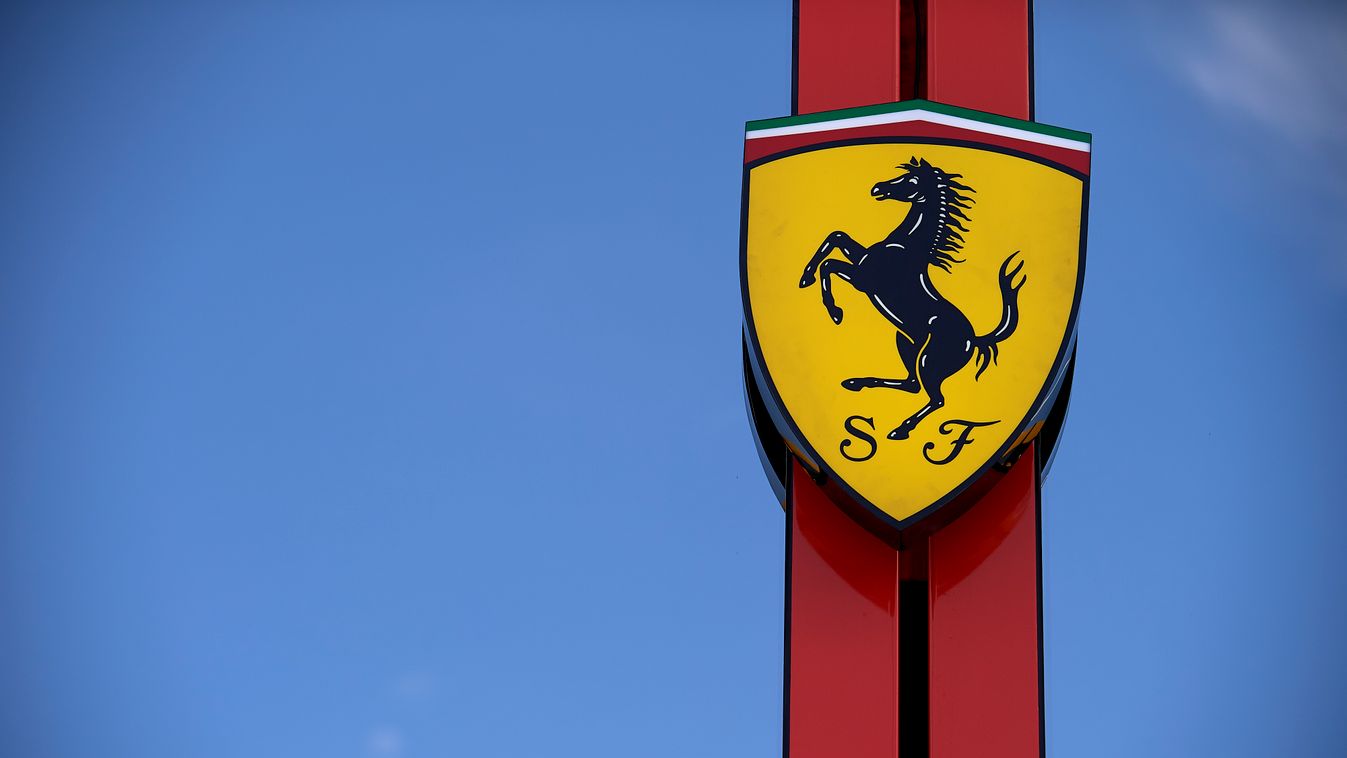 Forma-1, Scuderia Ferrari logo, Francia Nagydíj 