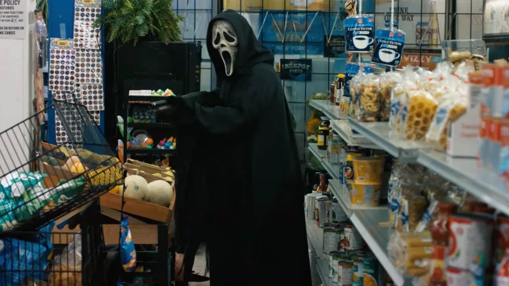 SCREAM VI - SCREAM 6 (2023) movie cinema filmstill film still horreur horror saga Ghostface Horizontal FILM 