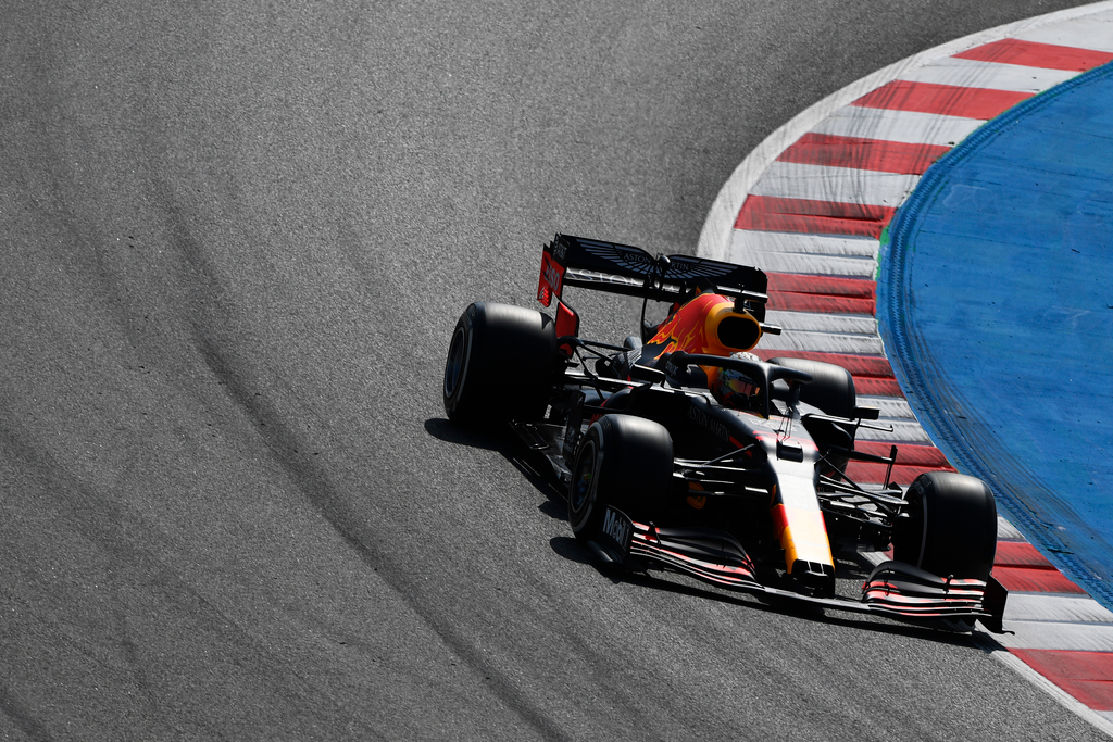 Forma-1, Max Verstappen, Red Bull, Spanyol Nagydíj, 2020 péntek 