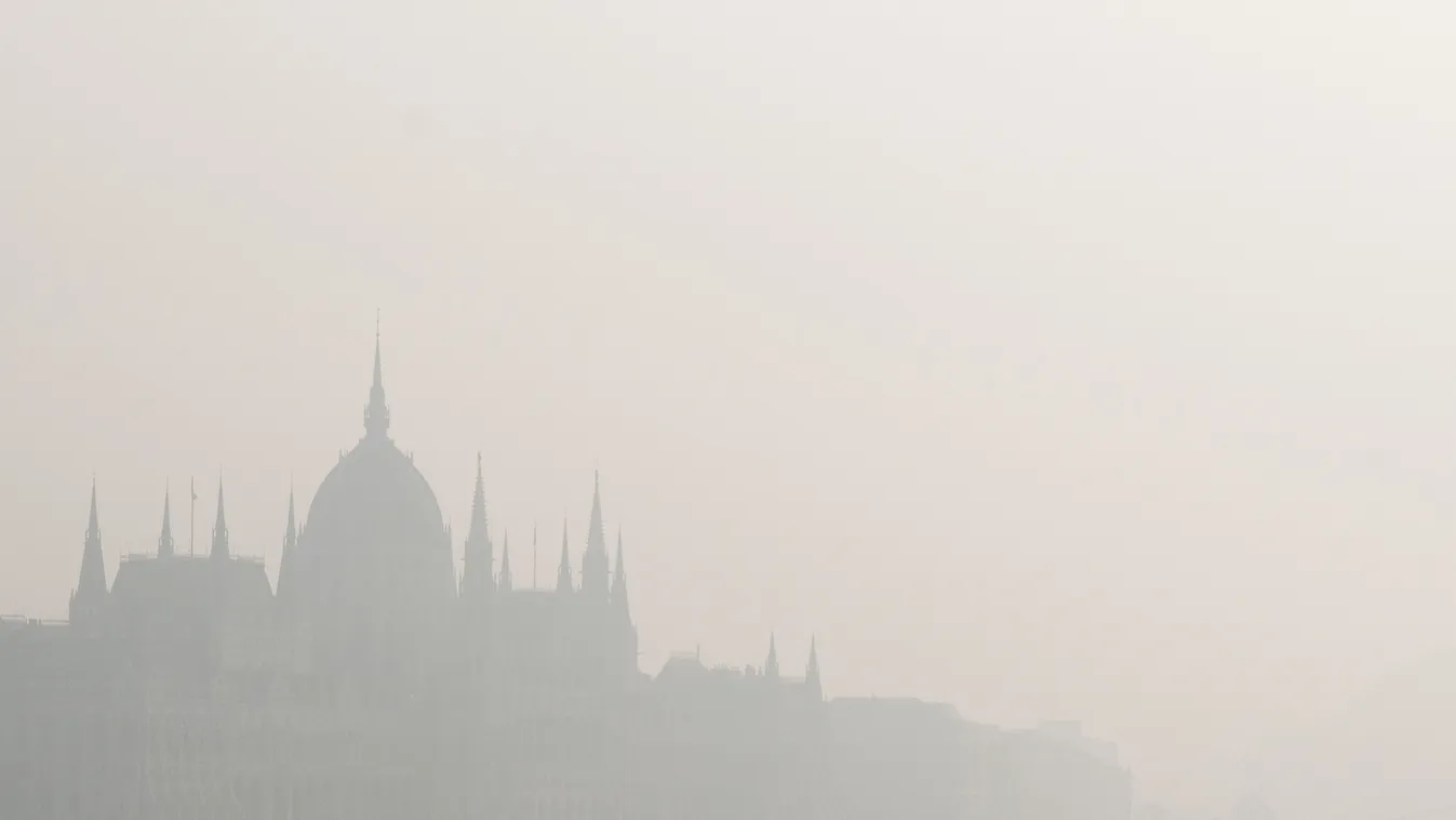 szmog légszennyezettség budapest 