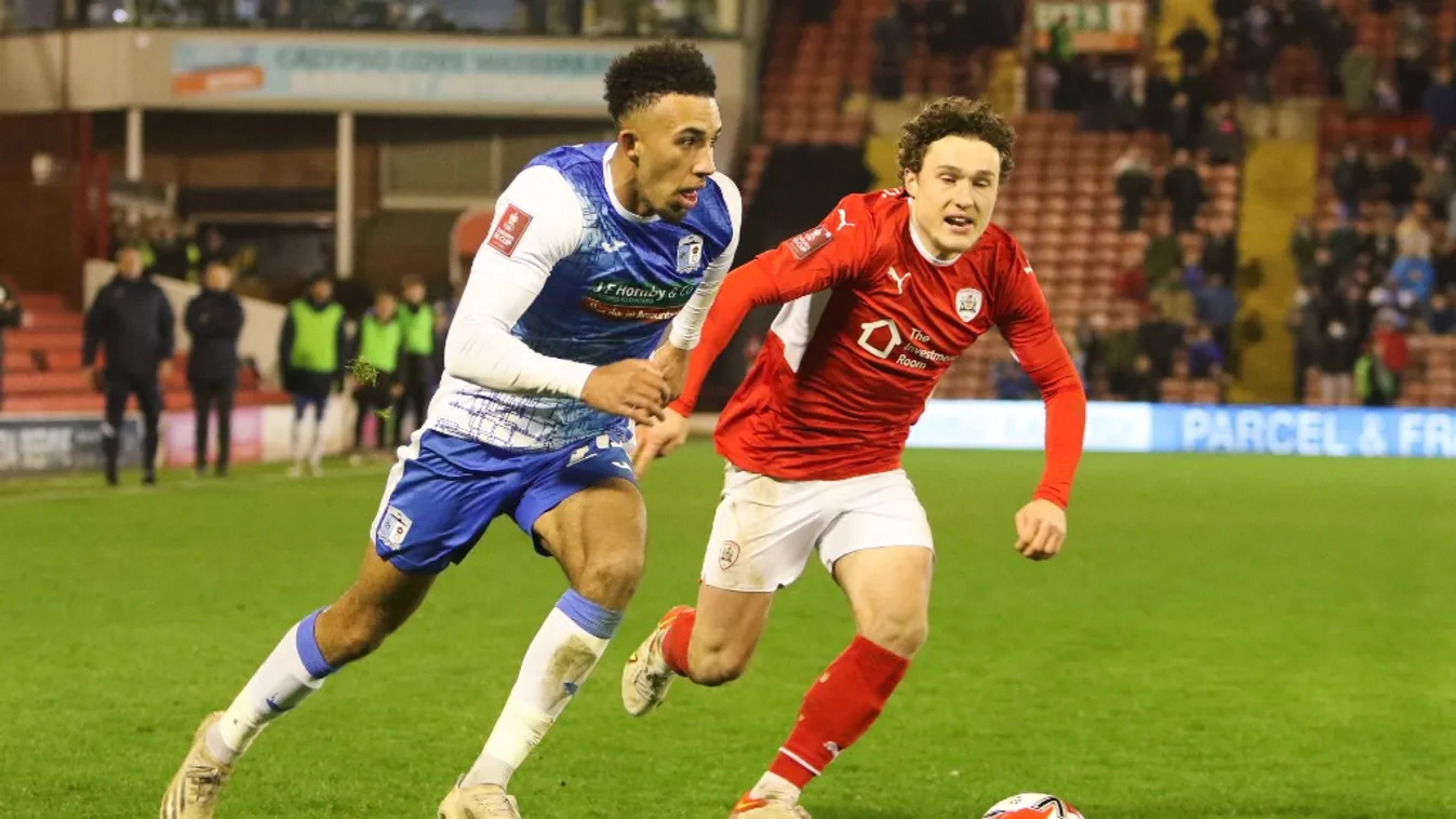 Barnsley v Barrow - FA Cup Third Round Barnsley vs Barrow Emirates FA Cup FA Cup Saturday 8th January 2022 Soccer Horizontal FOOTBALL 