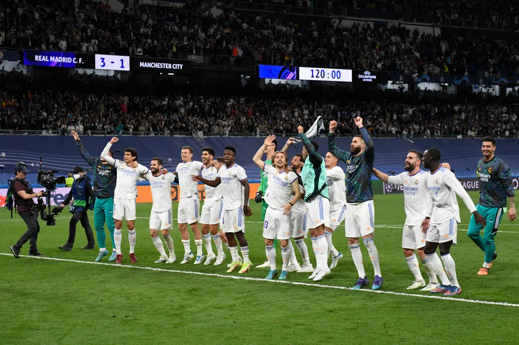 Real Madrid, Manchester City, Bajnokok Ligája elődöntő, visszavágó 