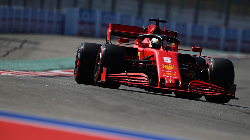 Forma-1, Orosz Nagydíj, péntek, Sebastian Vettel, Ferrari 