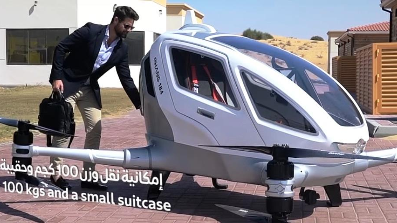 dróntaxi Dubaj 