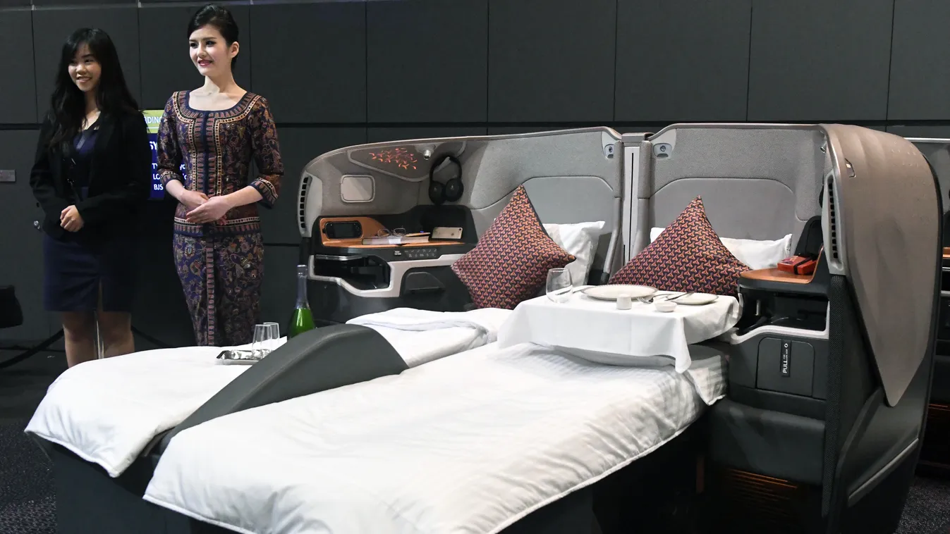 Singapore Airlines, új luxus kivitelű hálószakasz 